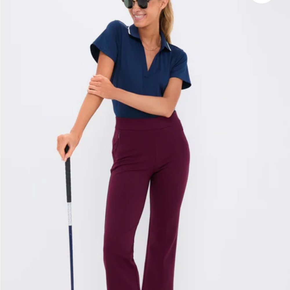 TUCKERNUCK burgundy golf/active pants